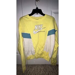 Nike Vibrant Yellow Sportswear Top
